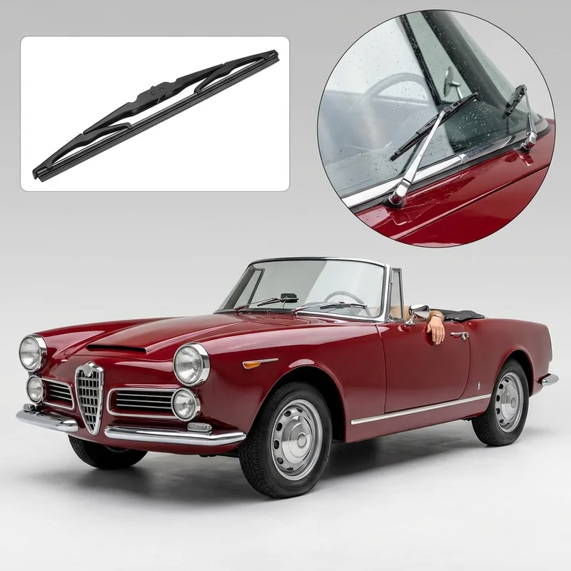 Passenger Side Wiper Blade for Alfa Romeo 2600 (1962 - 1968) - 1